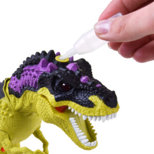 Valdomas dinozauras r/c T-Rex, pučiantis dūmus RC0592 - Image 4