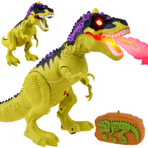 Valdomas dinozauras r/c T-Rex, pučiantis dūmus RC0592
