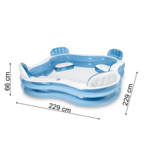 Pripučiamas baseinas su sėdynėmis INTEX 56475NP - Image 2