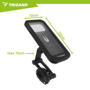 „Trizand“ vandeniui atsparus dviračio telefono laikiklis - Image 2