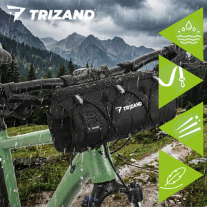 Trizand 1,5 l dviračio krepšys ant vairo - Image 4