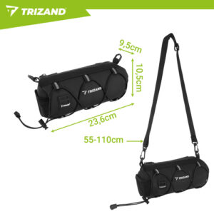 Trizand 1,5 l dviračio krepšys ant vairo - Image 3