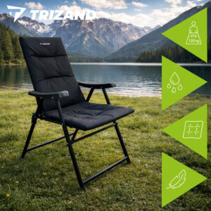 Trizand turistinė kėdė 59x70x91cm - Image 4