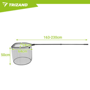 Trizand 230 cm teleskopinis žvejybos graibštas - Image 4