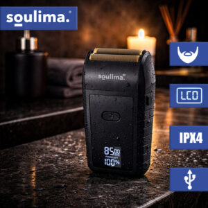 „Soulima“ barzdos skustuvas su LED ekranu - Image 5
