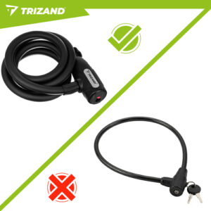 Trizand 150 cm dviračio užraktas - Image 6