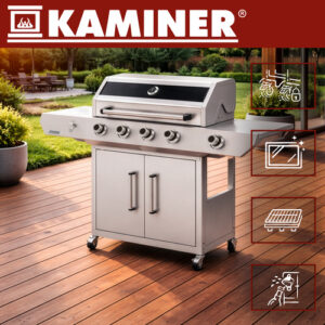 Dujinis grilis 4+1 17kW Varen 5.0 Kaminer - Image 3