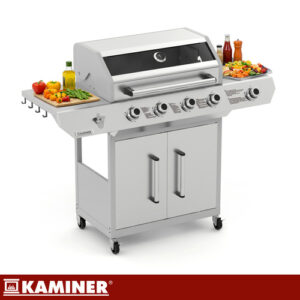 Dujinis grilis 4+1 17kW Varen 5.0 Kaminer - Image 4