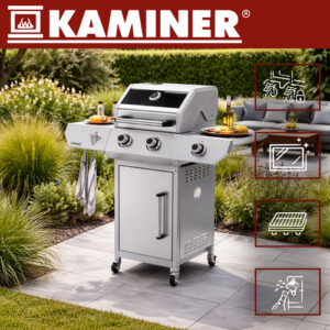 Dujinis grilis 2+1 10kW Varen 3.0 Kaminer - Image 3