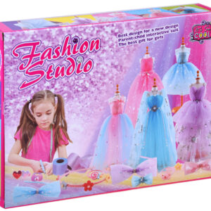 Mados dizainerio rinkinys Little Stylist ZA4312 - Image 5