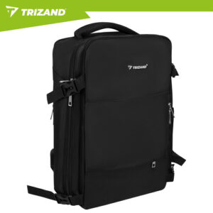Trizand juoda žygio kuprinė 42x32x40cm - Image 5