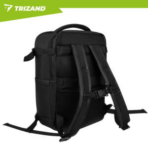 Trizand juoda žygio kuprinė 42x32x40cm - Image 6