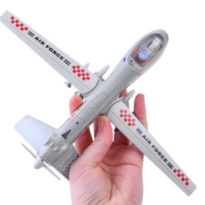 Metalinis karinis kovinis DRONAS su garsu ZA4327 SZ - Image 5