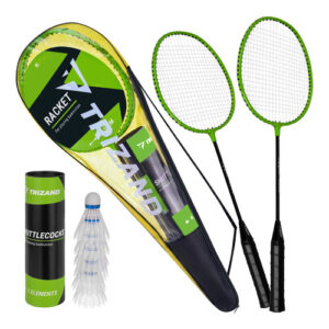 Badmintono rinkinys dėkle – 9 dalys Trizand