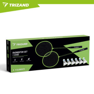 Badmintono rinkinys dėkle – 9 dalys Trizand - Image 3