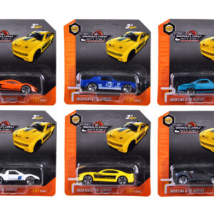 Metalinio žaislinio automobilio spyruoklinis modelis 1:64 ZA4343 - Image 2