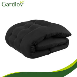 Gardlov juoda dygsniuota sodo gulto pagalvėlė - Image 6