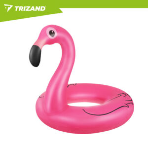 Pripučiamas flamingo žiedas, 102 cm, didelis Trizand maudymosi žiedas baseinui ir paplūdimiui - Image 6