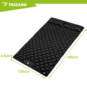 Trizand savaime pripučiamas dvigubas čiužinys - Image 2