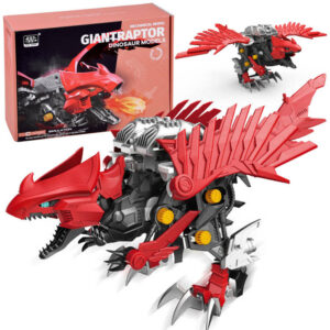 Dinozauro RAPTOR judantis sulankstomas modelis ZA437