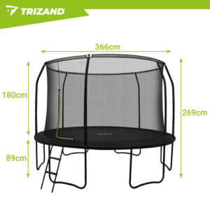 Batutas 366 cm aukščio, Trizand - Image 2