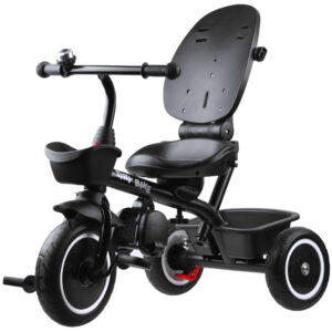 Vaikiškas triratis dviratis Tiny Bike 3in1 su stogeliu, pasukamas SP0650 - Image 8