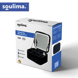 Soulima 27236 LED kosmetinis dėklas su veidrodėliu - Image 3