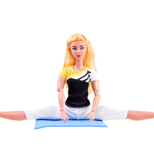 Gimnastės lėlė užsiima joga ir fitnesu 30cm ZA4460 - Image 3