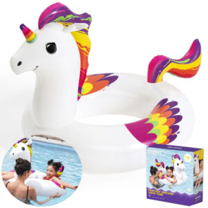 Bestway pripučiamas didelis plaukimo ratas UNICORN 119cm 36159