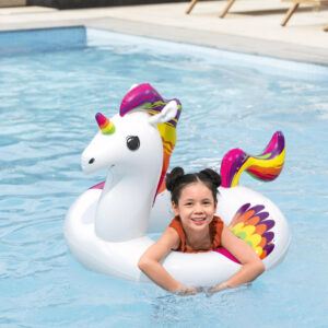 Bestway pripučiamas didelis plaukimo ratas UNICORN 119cm 36159 - Image 8