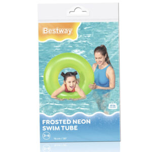 Bestway pripučiamas plaukimo ratas ŽALIAS 76cm 36024 - Image 7