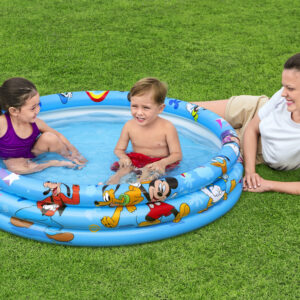 Bestway pripučiamas baseinas 122x25cm Disney Mickey vaikiškas baseinėlis 91007 - Image 2