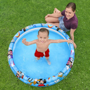 Bestway pripučiamas baseinas 122x25cm Disney Mickey vaikiškas baseinėlis 91007 - Image 5