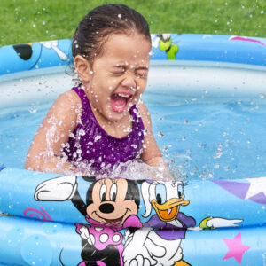 Bestway pripučiamas baseinas 122x25cm Disney Mickey vaikiškas baseinėlis 91007 - Image 6
