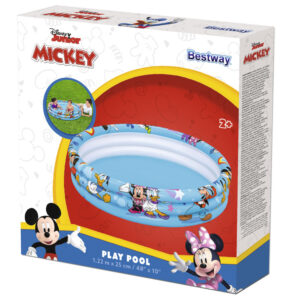Bestway pripučiamas baseinas 122x25cm Disney Mickey vaikiškas baseinėlis 91007 - Image 8