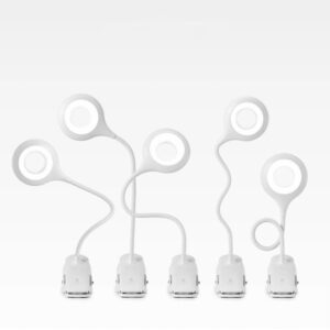 Mini Wozinsky Wireless LED Reading Lamp with Clip + USB-C Cable - White - Image 5