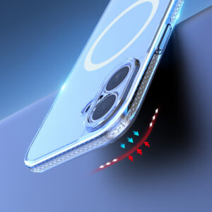 Dux Ducis Clin Mag dėklas skirtas Apple iPhone 17 suderinamas su MagSafe - skaidrus - Image 9