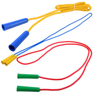 Spalvota šokdynė su plastikinėmis rankenomis, ilgis 206 cm SP0736