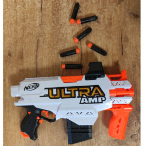 Nerf Ultra AMP paleidimo įrenginys + 6 poroloniniai šoviniai ZA4584 - Image 6