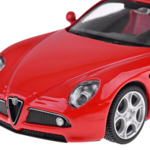 Automobilio metalinis modelis Alfa Romeo 8C Competizione, mastelis 1:32, su šviesomis ZA4607 - Image 2