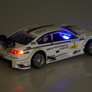 Metalinis sportinio automobilio modelis BMW M3 DTM, mastelis 1:32, su garsais ir šviesomis ZA4608 - Image 4