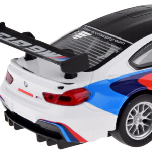 Metalinis sportinis automobilio modelis BMW M6 GT3, mastelis 1:32, su šviesos ir garso efektais ZA4613 - Image 5