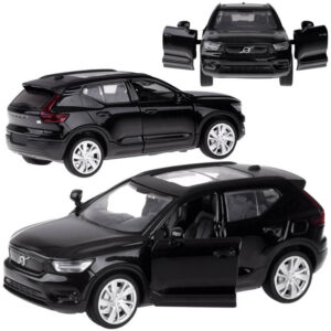 Metalinis automobilio modelis Volvo XC40 Recharge, mastelis 1:32, su garsais ir šviesomis ZA4614