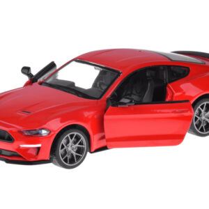 Metalinis automobilio modelis 2018 Ford Mustang GT, mastelis 1:34, su šviesos ir garso efektais ZA4616 - Image 4