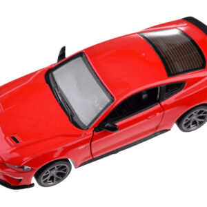 Metalinis automobilio modelis 2018 Ford Mustang GT, mastelis 1:34, su šviesos ir garso efektais ZA4616 - Image 2
