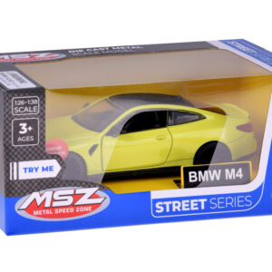 Metalinis automobilio modelis BMW M4, mastelis 1:32, su šviesos ir garso efektais ZA4617 - Image 7