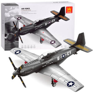 Techniniai kaladėlių rinkiniai P-51 naikintuvas 258 det. ZA4624