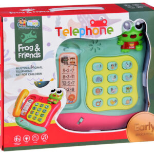 Spalvingas mygtukinis telefonas su melodijomis ir švieselėmis ZA4625 - Image 7