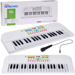 Vaikiškas mini sintezatorius, 37 klavišai, mikrofonas IN0160