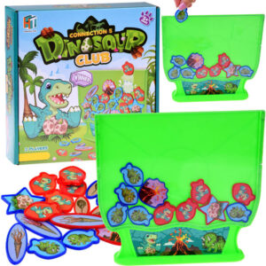 Strateginis arkadinis žaidimas „Connect DINOSAURS“ galvosūkis varžovams GR0614